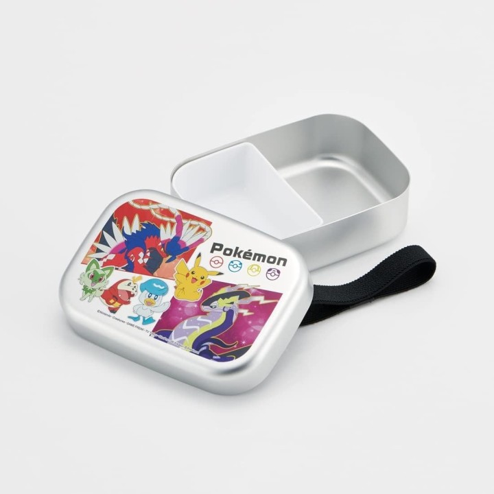 Caja Bento Aluminio Pokémon Pikachu 370ml Skater Made in Japan