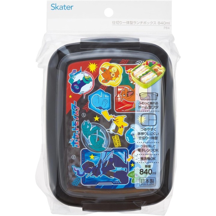 Skater Boîte Bento Pokémon Pikachu 840ml Fabriquée au Japon