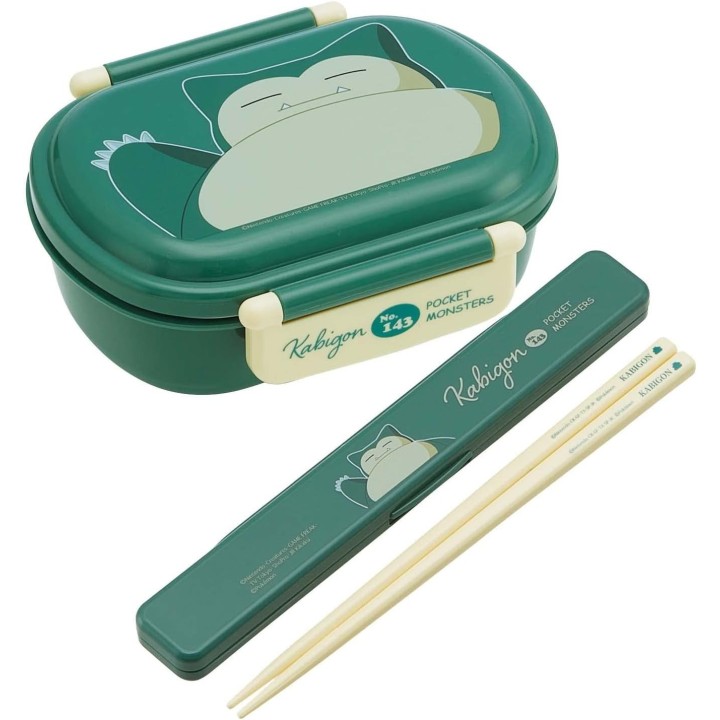 Skater Pokémon Snorlax Bento Box 360ml Antibatterica Giappone
