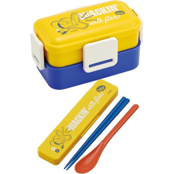 Donald Duck Disney Bento-Box 600ml 2-stufig - Japanischer Import