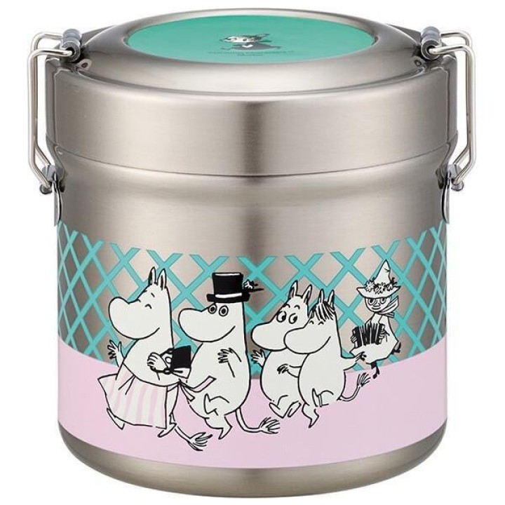 Skater Bento Termico Moomin 600ml - Importazione Ufficiale dal Giappone