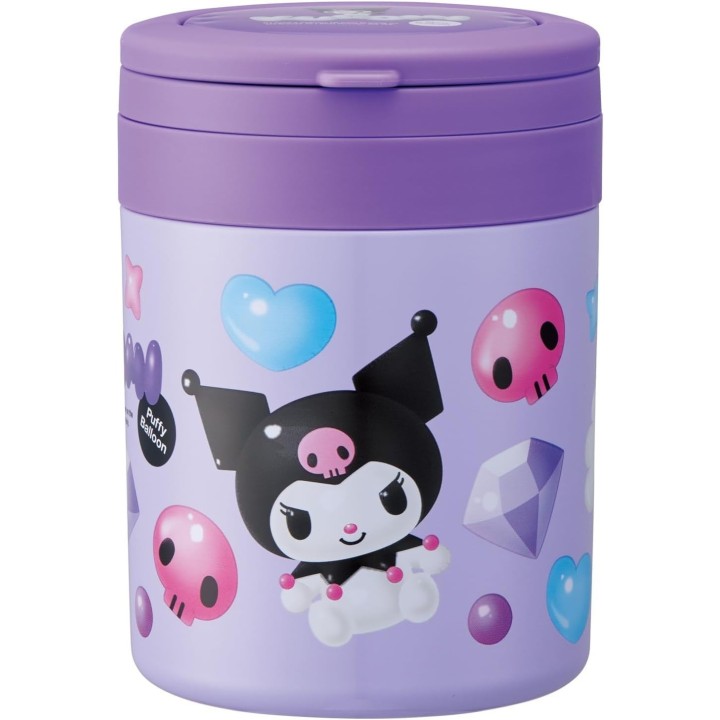 Skater Kuromi Lunch Jar 540ml Isotermico Sanrio - Import Giappone