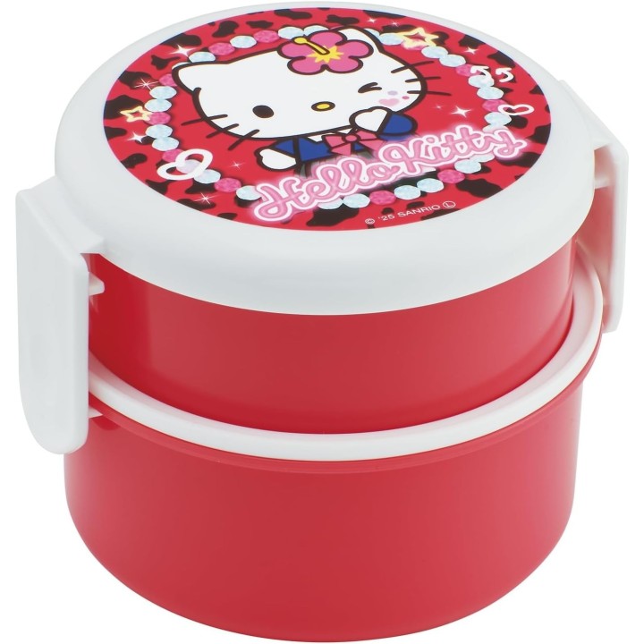 Bento Box 2 Piani Kuromi Sanrio 600ml Skater - Importazione Giappone