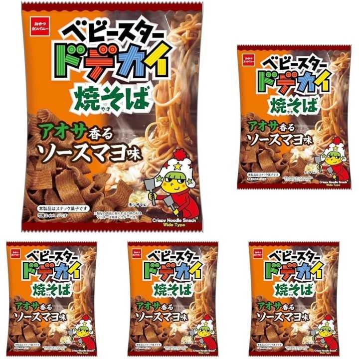 Oyatsu Company - Salsa Baby Star Dodecai Yakisoba Saveur Mayo | Cocinasan.com