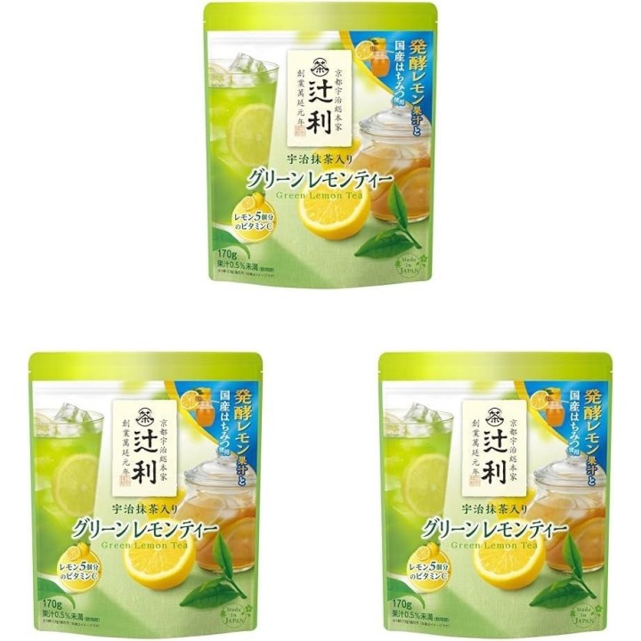 Tsujiri Tè Matcha Limone × 24 - Tè Verde Giapponese Kataoka