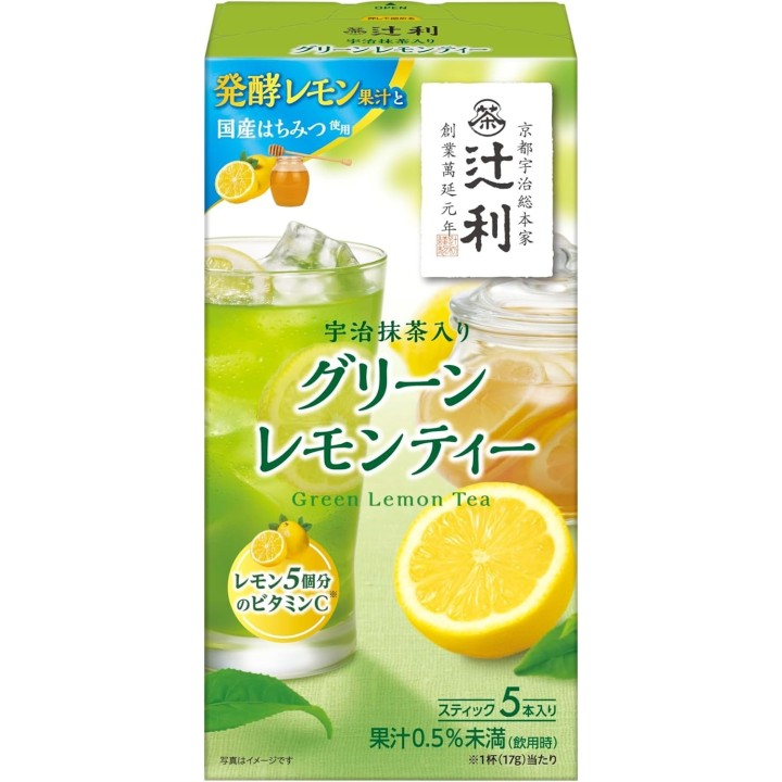 Tsujiri Tè Matcha Limone × 24 - Tè Verde Giapponese Kataoka