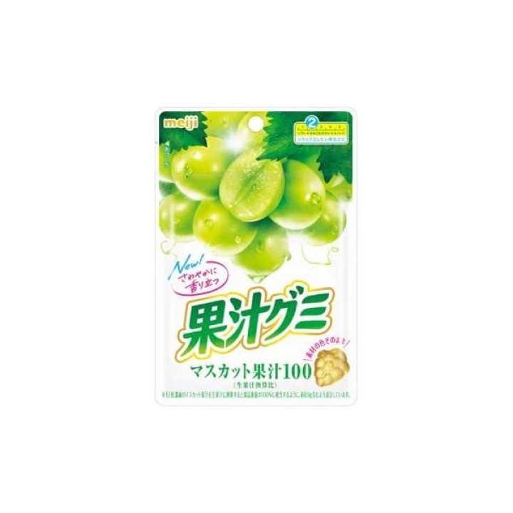 Meiji Kaju Gumi Muscat Caramelle Gommose | Cookingsan