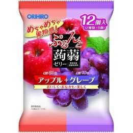 Orihiro Gelée Konjac Pomme Raisin Import Japon | Cookingsan