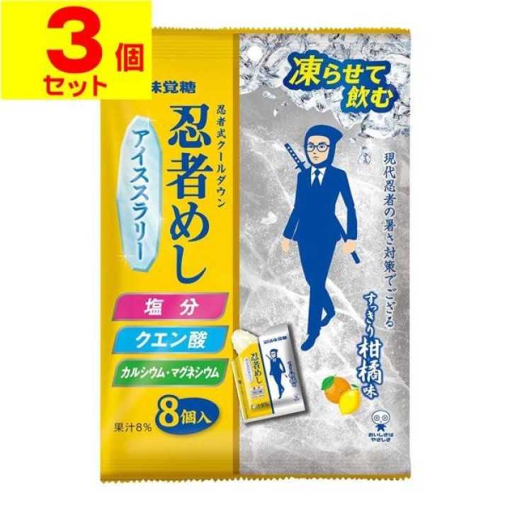 Ninja Meshi Ice Slurry Citrus UHA Japanese Import | Cookingsan