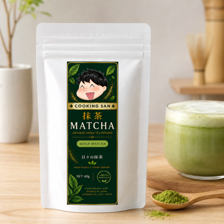 Japanese Daily Matcha 40g from Aichi | Cooking San