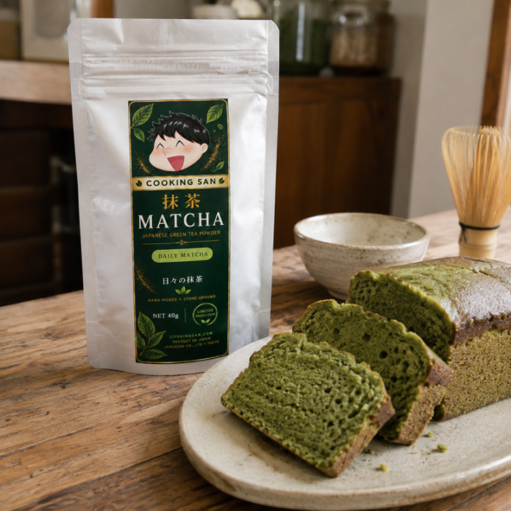 Japanese Daily Matcha 40g from Aichi | Cooking San