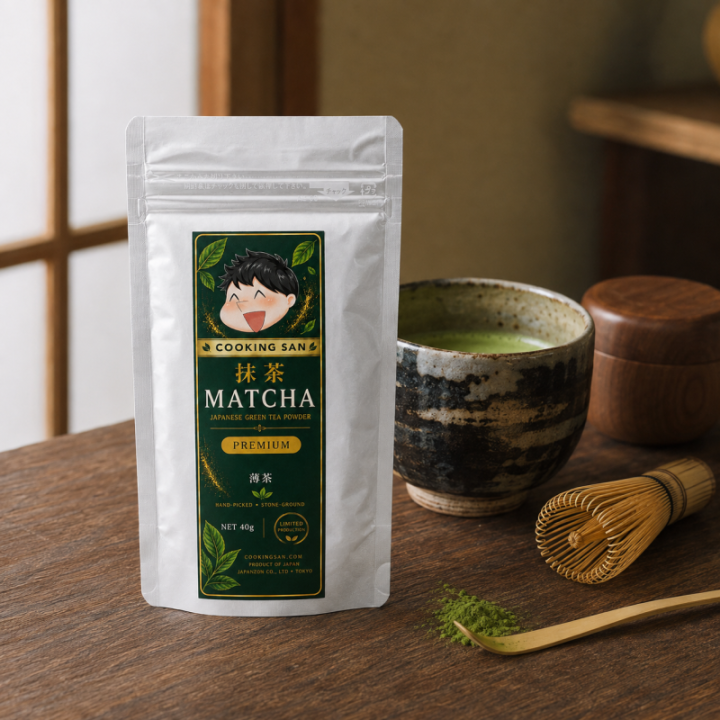 Premium Japanisches Matcha 40g aus Aichi | Cooking San