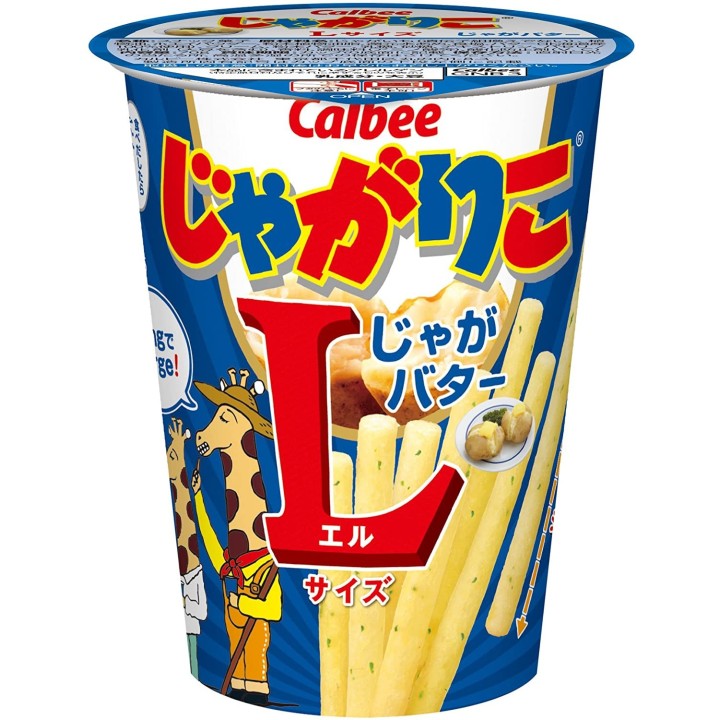 CALBEE - JAGARIKO Pommes de terre & Beurre de Hokkaido 70g - Taille L