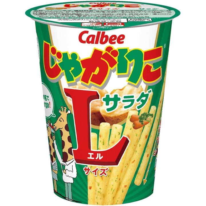 CALBEE - JAGARIKO Salade 72g - Taille L