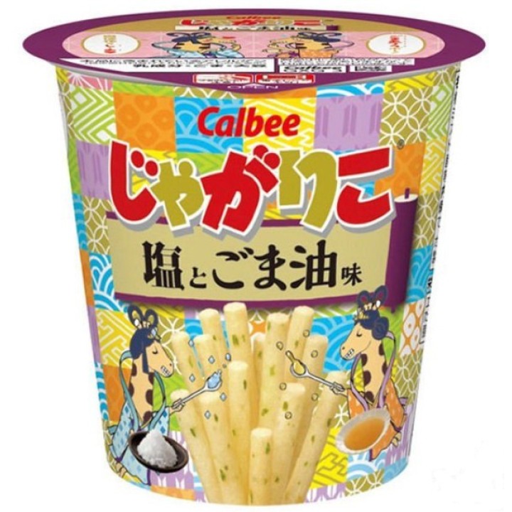CALBEE - JAGARIKO Sel & Huile de Sésame 52g