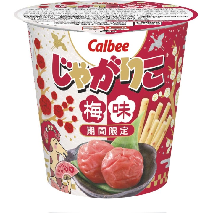 CALBEE - JAGARIKO Ume (prune japonaise) 52g
