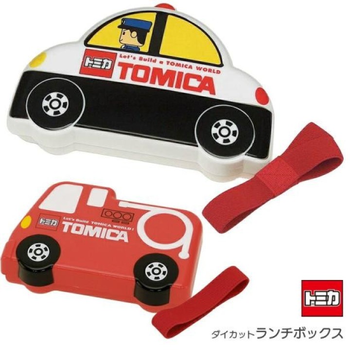 Boîte Bento Tomica Camion Pompiers 280ml SKATER Import Japon