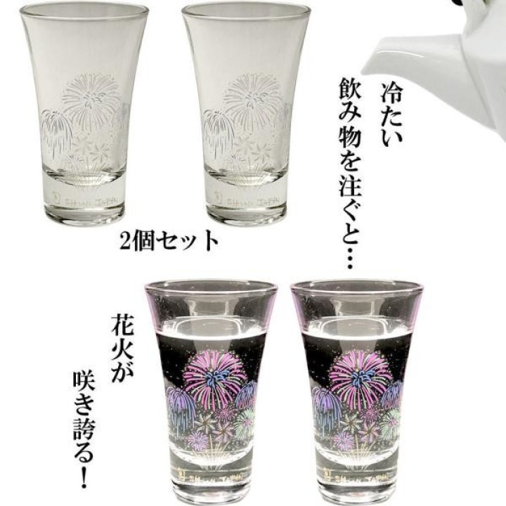 Verres Magiques à Sake - Printemps Sakura | Cookingsan.com