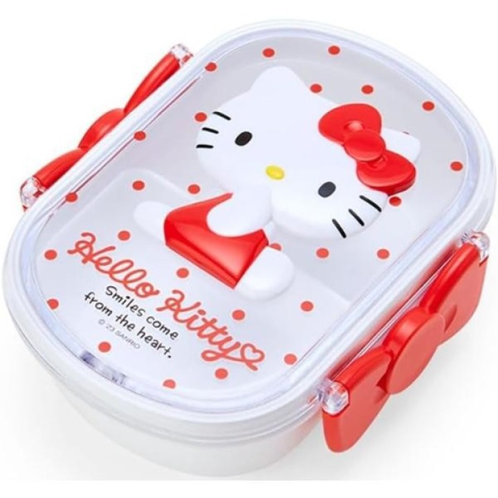 Sanrio Hello Kitty Boîte Bento Relief 360ml - Import Japon