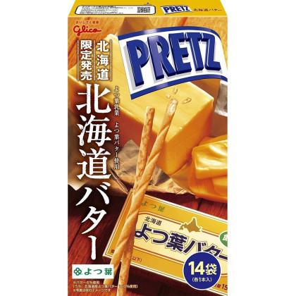 GLICO - GIANT PRETZ Hokkaido Butter - 14 packs
