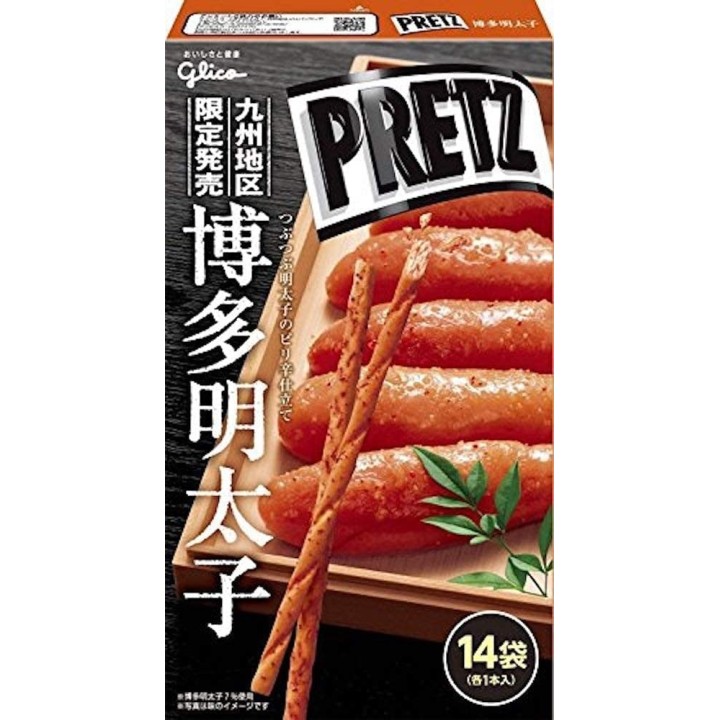 GLICO - GIANT PRETZ Mentaiko de Hakata - 14 sachets