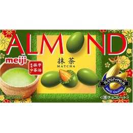 MEIJI - Chocolats aux Amandes & Matcha 79g