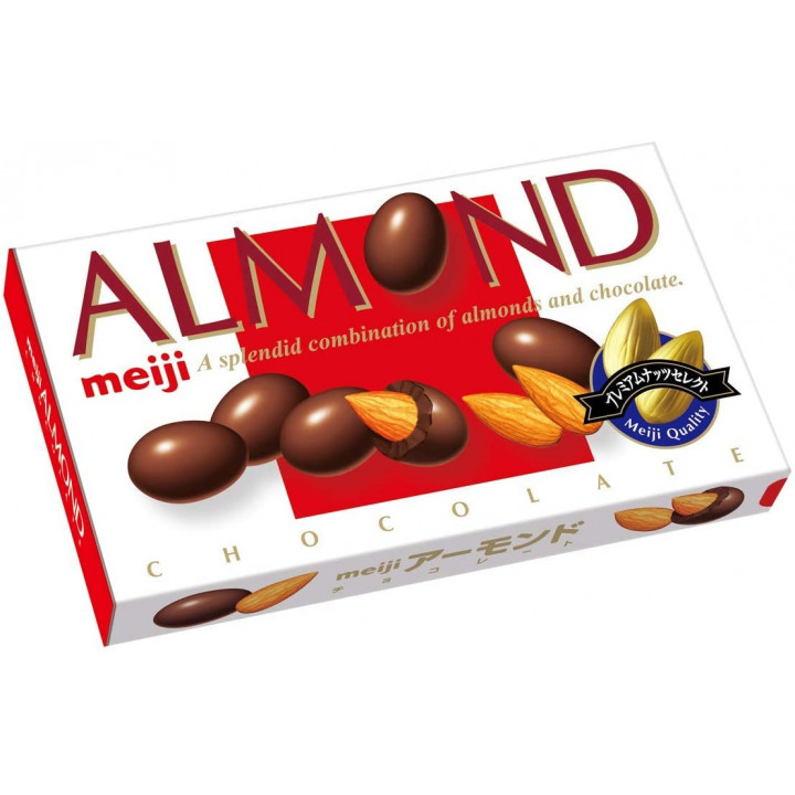MEIJI - Chocolats aux Amandes 88g