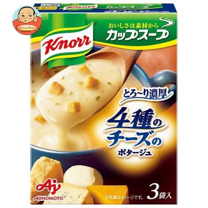 AJINOMOTO & KNORR - Base de soupe 4 fromages