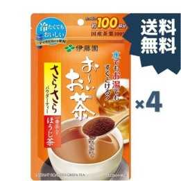 Ito En - Thé vert torréfié O-i Ocha Sarasara Instant Houjicha 80g