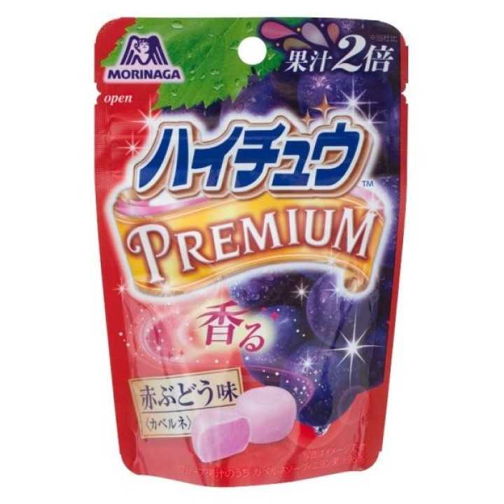 MORINAGA - HI-CHEW Premium - Bonbons au Raisin 35g