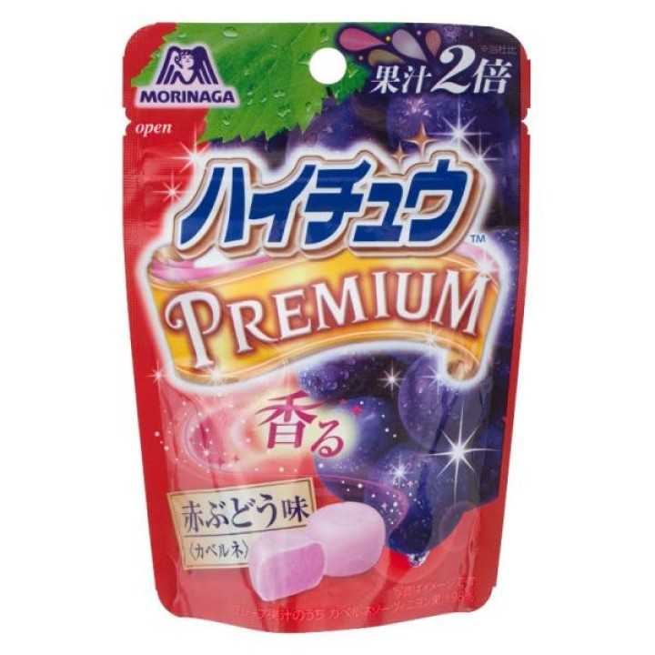 MORINAGA - HI-CHEW Premium - Bonbons au Raisin 35g