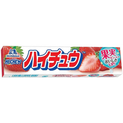 MORINAGA - HI-CHEW - Strawberry Gummies x12