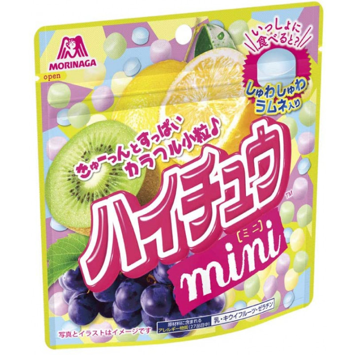 MORINAGA - HI-CHEW mini - Bonbons Citron, Kiwi & Raisin 60g