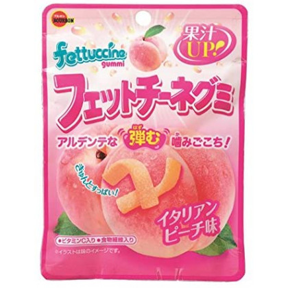 BOURBON - Fettuccine - Italian Peach Gummies 50g