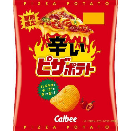 CALBEE - Chips Pizza Potato Épicées 60g