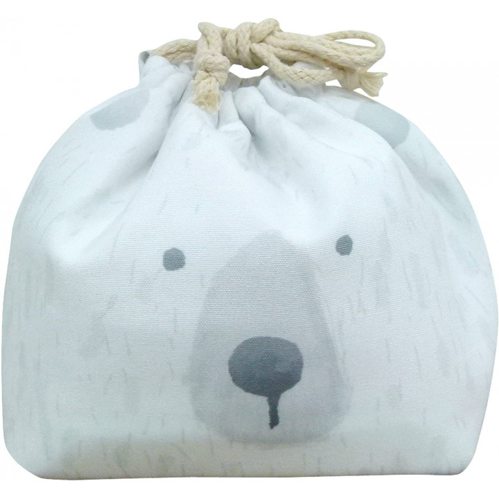 TOYO CASE - Polar Bear Bento Bag KT-KAO-SHIRO