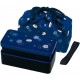 SKATER - Bento Set - Blue Box & Bag KLS5