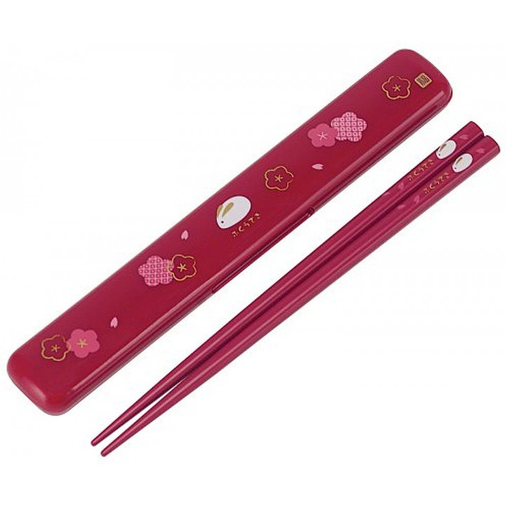 SKATER - Red Bento Chopsticks ANBG3