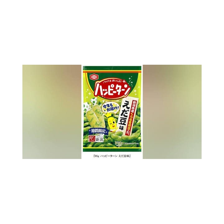 KAMEDA SEIKA - Crackers de Riz Happy Turn Goût Edamame 81g