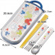 SKATER - DISNEY Mickey - Bento Chopsticks, Fork & Spoon TCS1AM-A