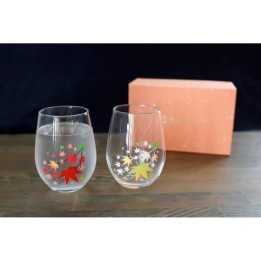 Verres Magiques - Verres Marumo Takagi - Automne Momiji - Hauteur 102 - Cooking San