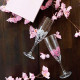 MARUMO TAKAGI - Magic Champagne Flutes - Spring Sakura (cherry blossoms)