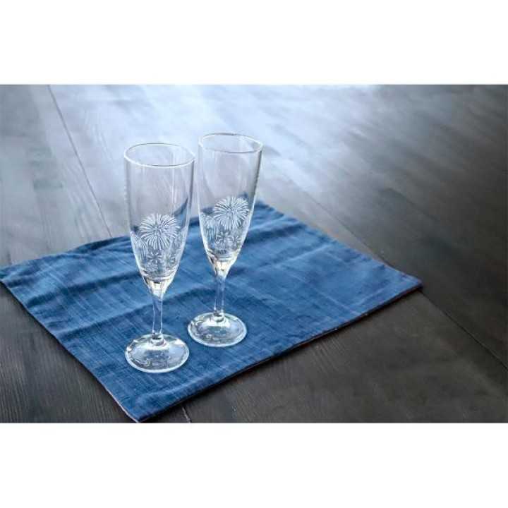 Flûtes à Champagne Magiques - Été Hanabi | Cookingsan.com