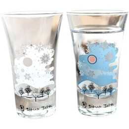 Verres Magiques à Sake - Neiges d'Hiver | Cookingsan.com