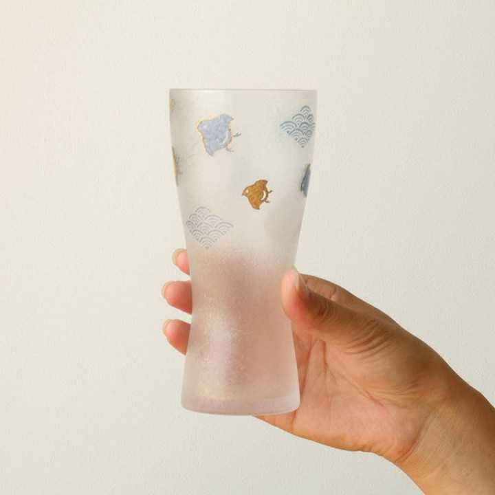 ADERIA - Verre à Bière - Vagues & Oiseaux (Nami Chidori)…