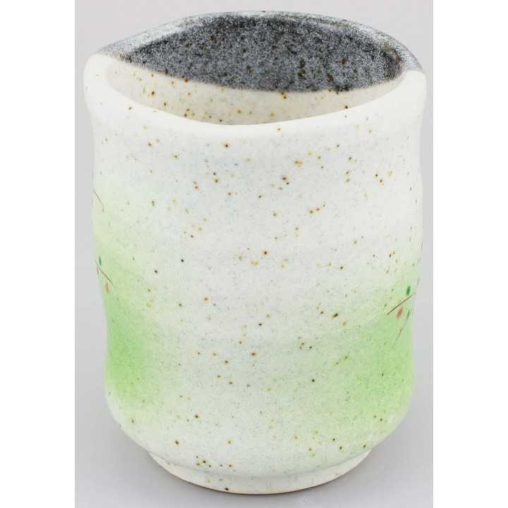 INO SEIHOU - Verre à Thé en Kutani-Yaki - Lapins
