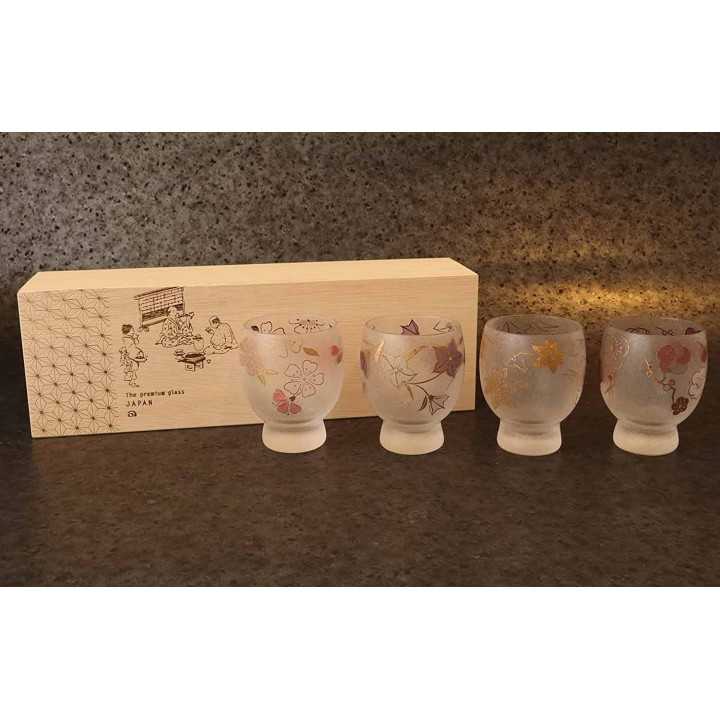 Verres à Sake - Les Quatre Saisons du Japon | Cookingsan.com