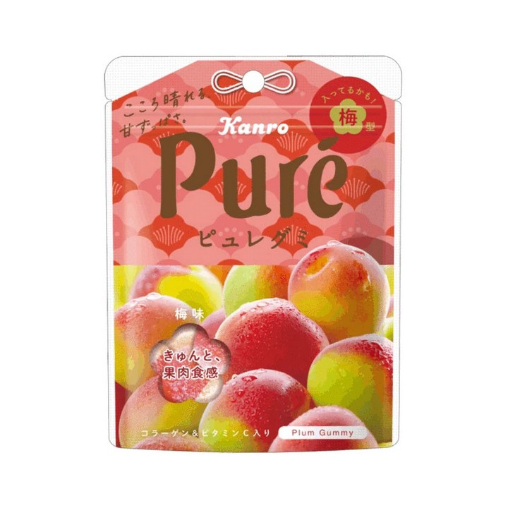 KANRO - Puré Bonbons à l'Ume (prune japonaise) 56g