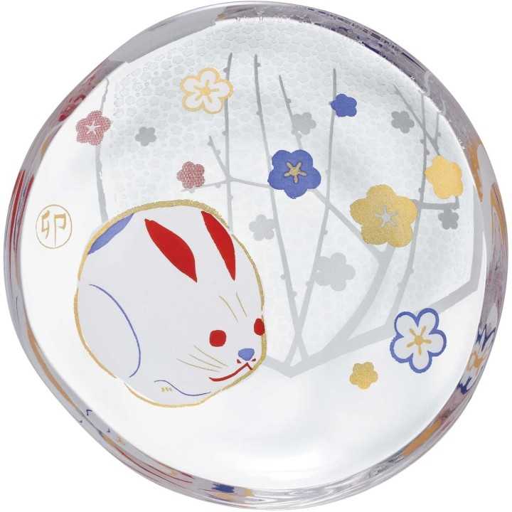 ADERIA - Petite Assiette Signes du Zodiaque - Le Lapin 6004