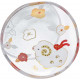 ADERIA - Small Plate Zodiac Signs - The Sheep/The Goat 6008